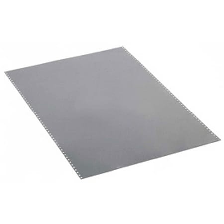 GLOBAL INDUSTRIAL Steel Back Panel, 36 X 13, Gray 234CP203